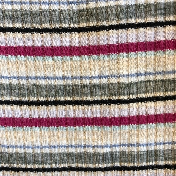 Free People Put A Stripe On It Bodysuit Size Small NWT - Picture 3 of 4